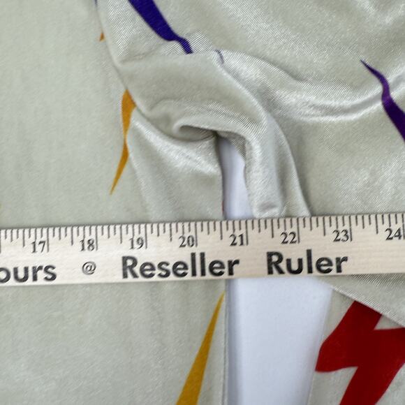 Aviator Nation Hoodie Womens XL Lightning Bolt Full Zip Velvet Jacket USA Velvet - Picture 7 of 12